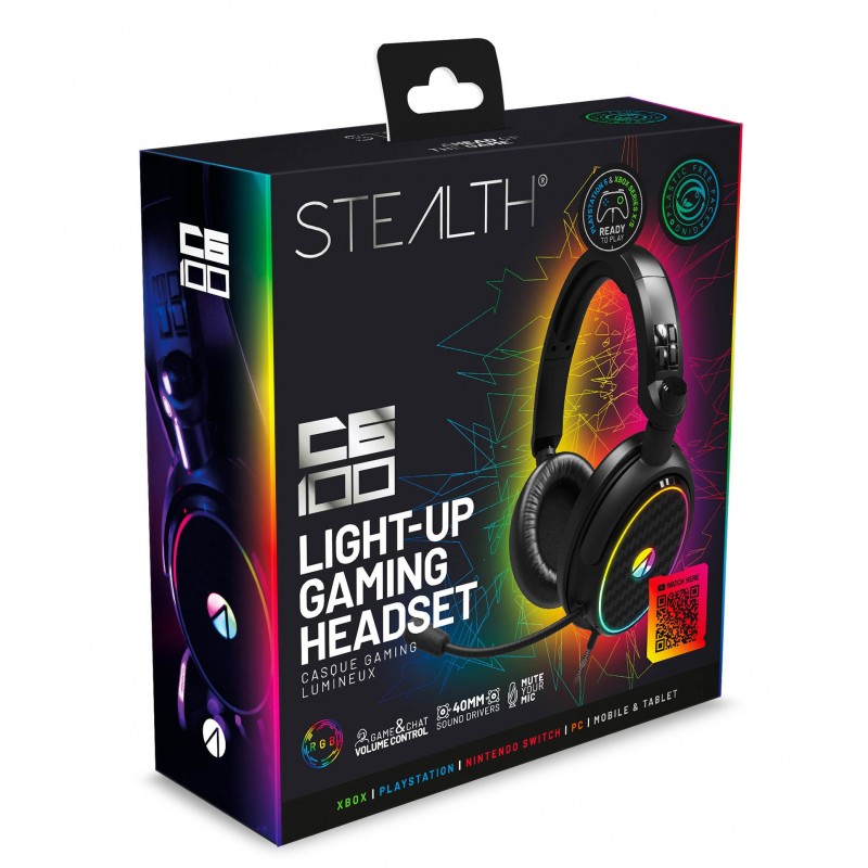 Buy STEALTH C6100 Light Up Gaming Headset Now